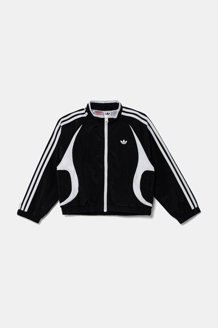Детская куртка adidas Originals цвет чёрный JC9112 Детская куртка adidas Originals цвет чёрный JC9112