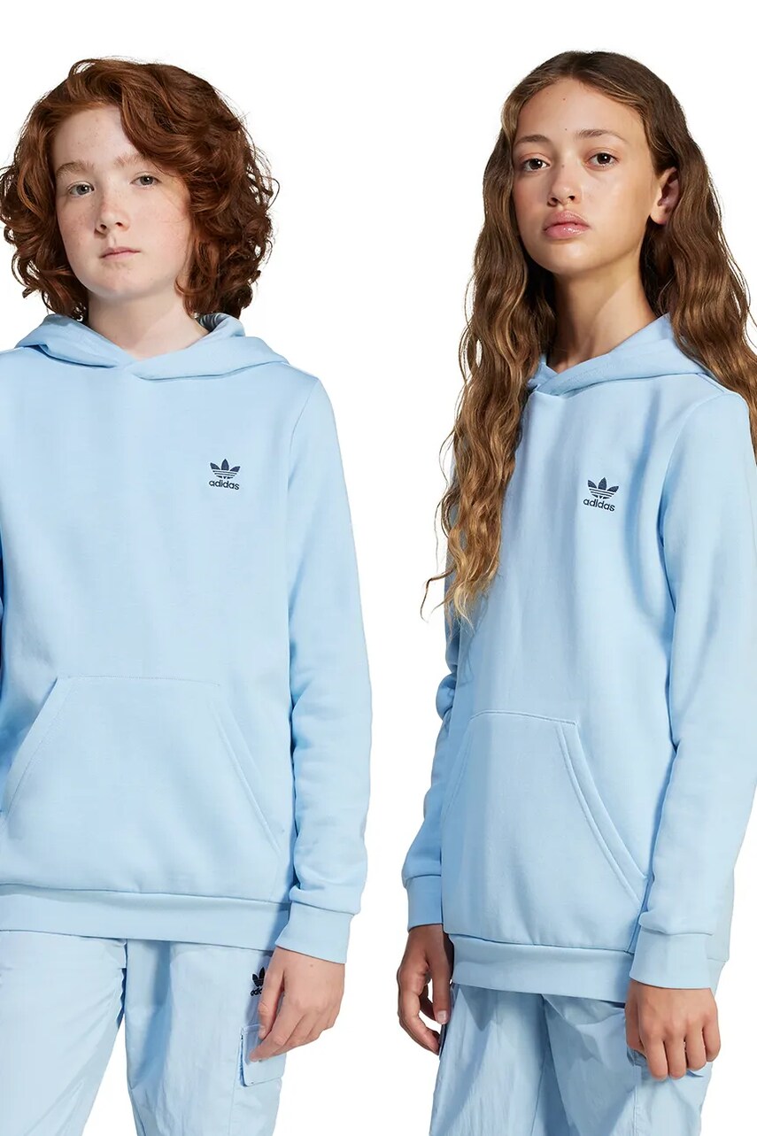 adidas Originals bluza copii cu gluga, neted, JI5827