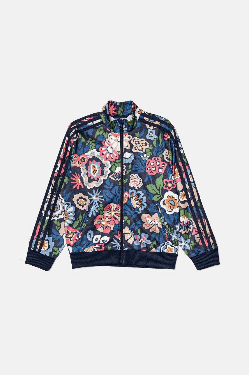 Детская кофта adidas Originals цвет синий узор JD0511