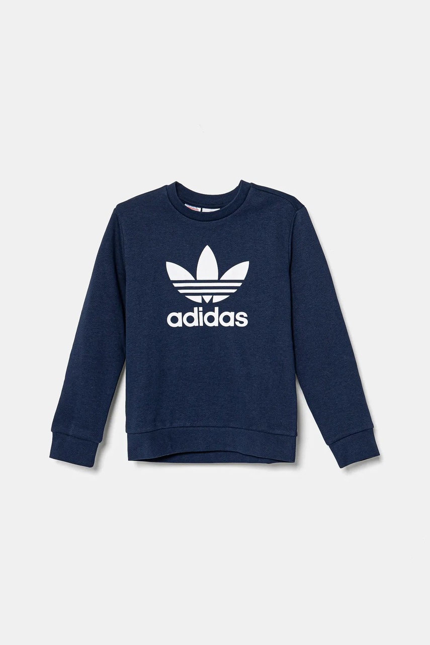 Детская кофта adidas Originals цвет синий с принтом JD1656