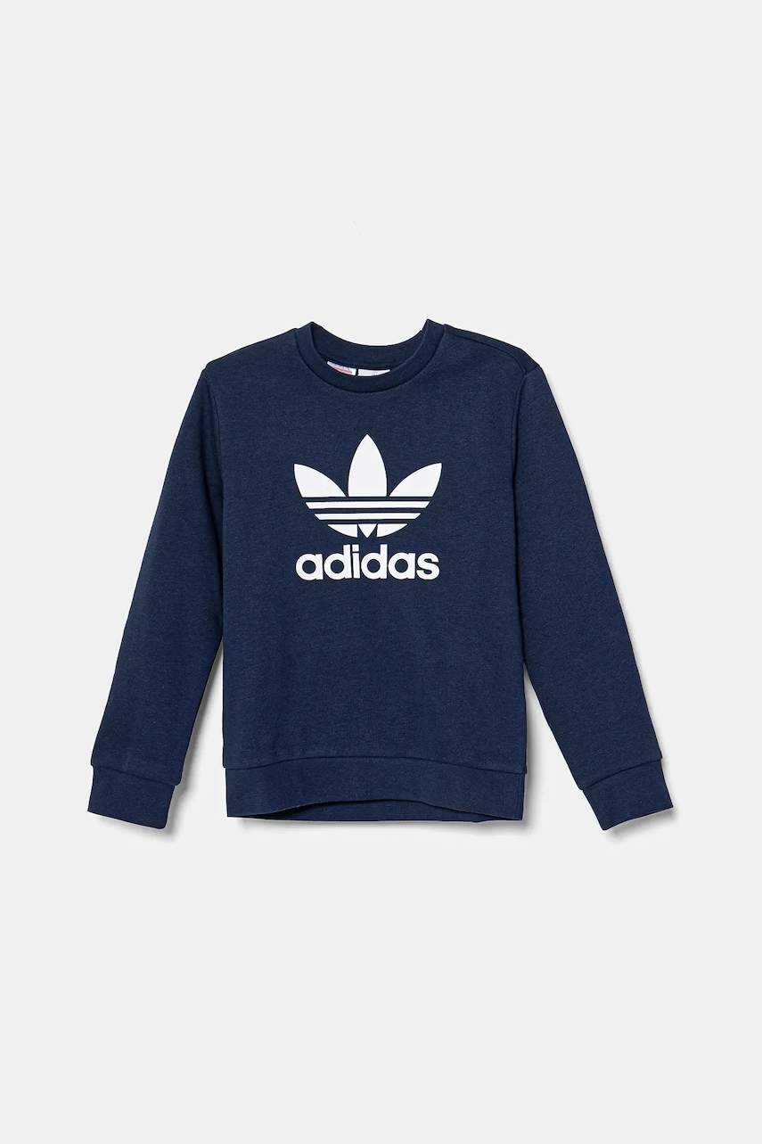 Детская кофта adidas Originals цвет синий с принтом JD1656 Детская кофта adidas Originals цвет синий с принтом JD1656