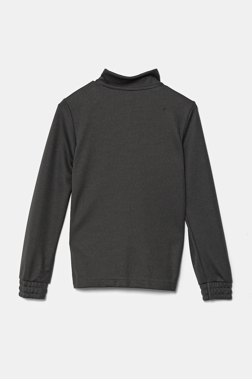 Детская кофта adidas Performance цвет серый однотонная H57549 Детская кофта adidas Performance цвет серый однотонная H57549