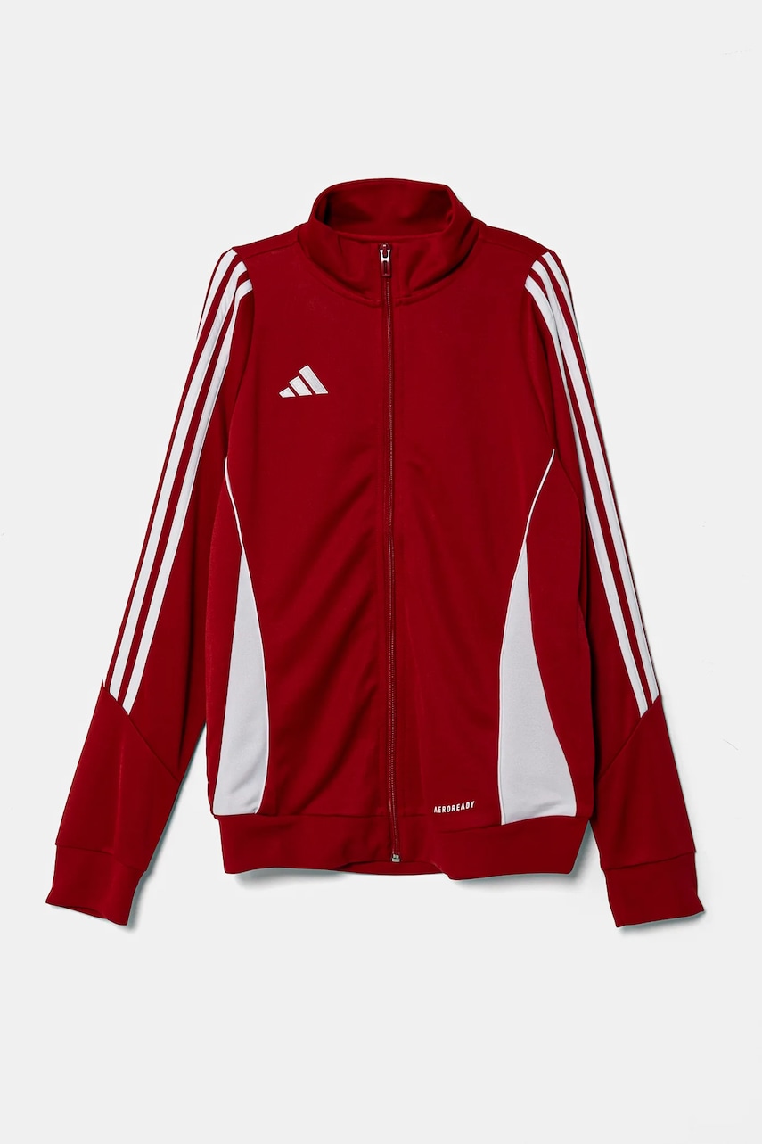 adidas Performance bluză pentru copii culoarea roșu, cu imprimeu, IR7502 adidas Performance bluză pentru copii culoarea roșu, cu imprimeu, IR7502