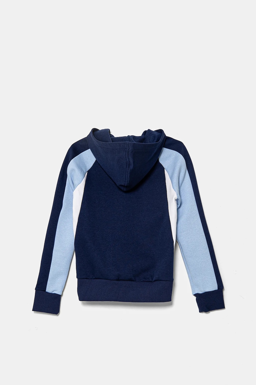 Детская кофта adidas цвет синий с капюшоном узор JI6229 Детская кофта adidas цвет синий с капюшоном узор JI6229