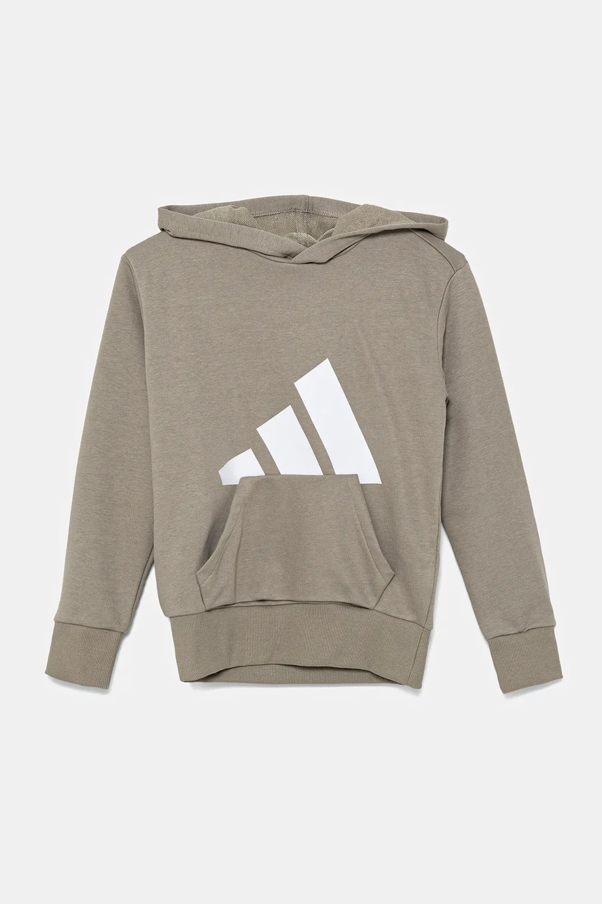 Детская кофта adidas цвет бежевый с принтом JC9673