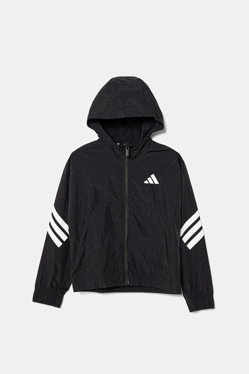 Детская куртка adidas цвет чёрный JJ4791 Детская куртка adidas цвет чёрный JJ4791