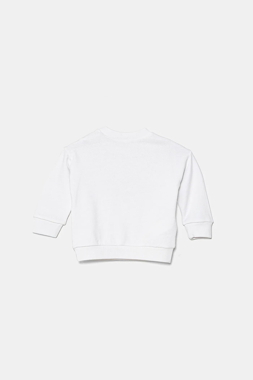 Хлопковая кофта для младенцев Marni MS304B SWEAT-SHIRT цвет белый с принтом M01405 в Днепре