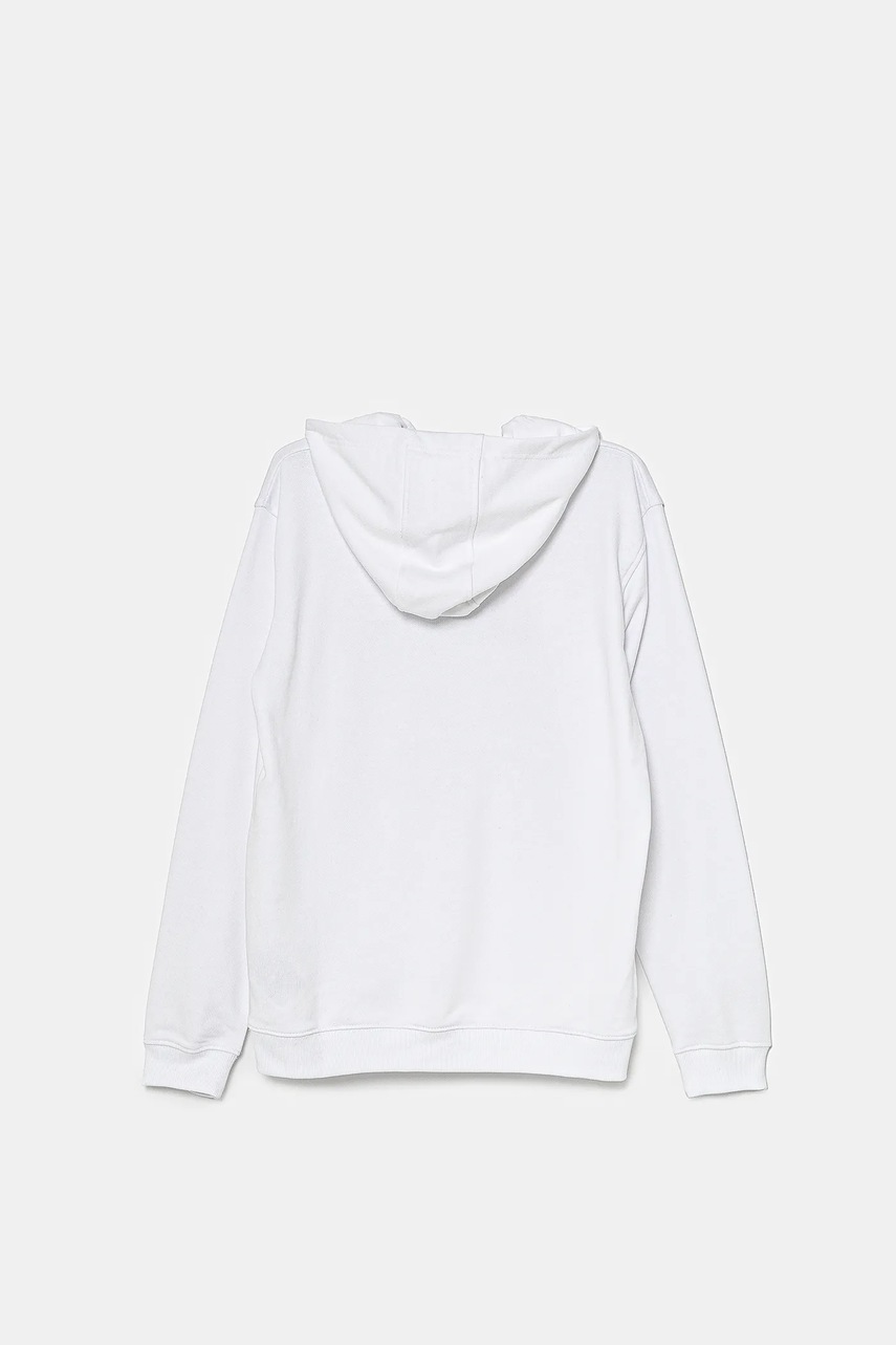 Дитяча кофта Fila LODDIN колір білий з капюшоном з принтом FAT0624 в Чернівцях Дитяча кофта Fila LODDIN колір білий з капюшоном з принтом FAT0624 в Чернівцях