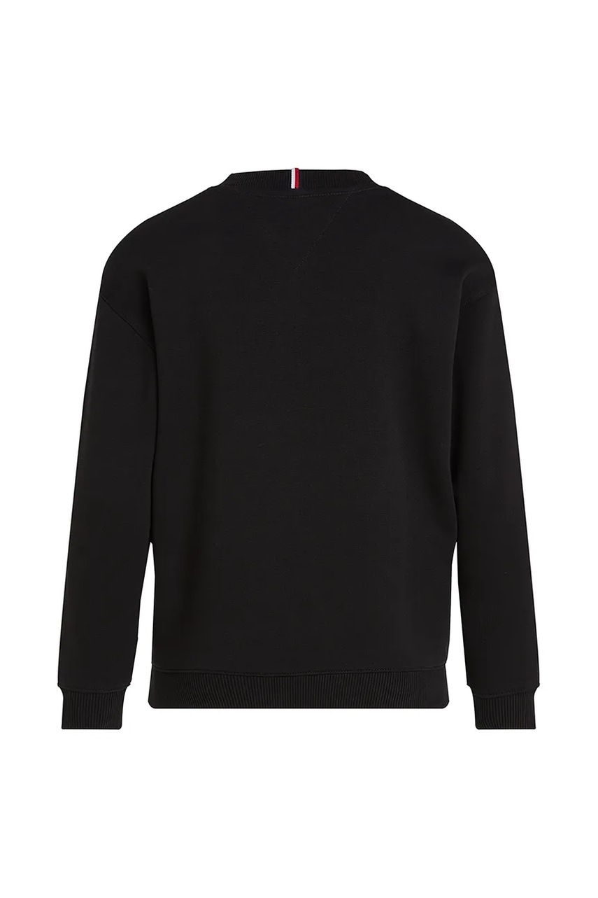 Детская кофта Tommy Hilfiger цвет чёрный однотонная KS0KS00534 в Житомире Детская кофта Tommy Hilfiger цвет чёрный однотонная KS0KS00534 в Житомире