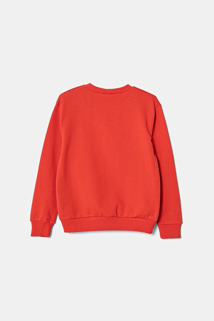 Детская кофта United Colors of Benetton цвет красный с принтом 3UNIC10NH