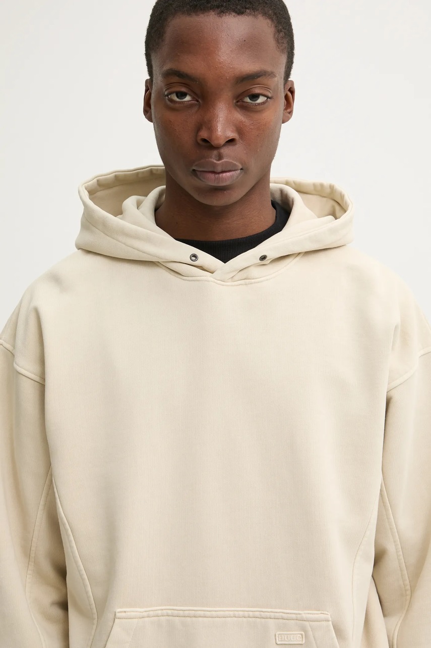 Βαμβακερή μπλούζα Hugo Blue φωτογραφία