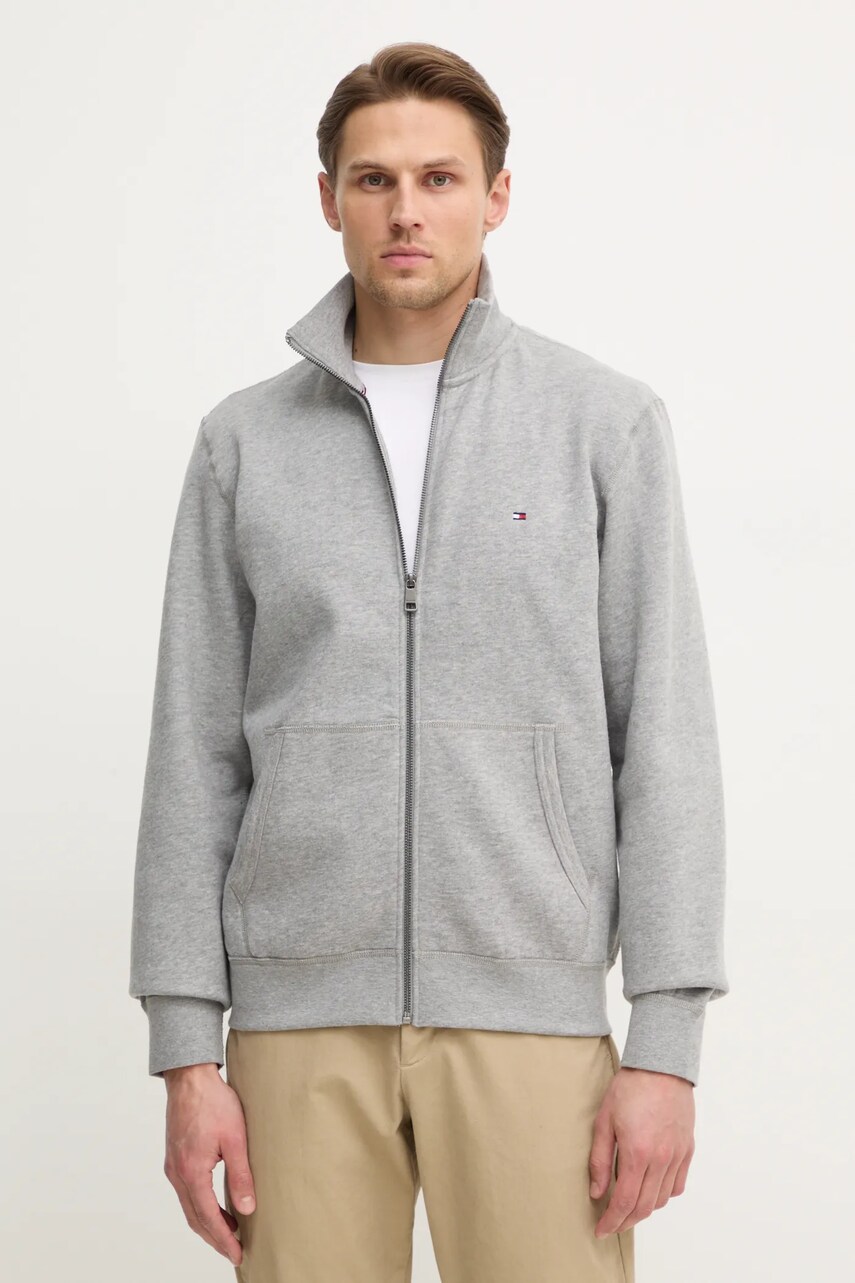 Tommy Hilfiger felső szürke, férfi, sima, MW0MW38083 akciós termékkép 1