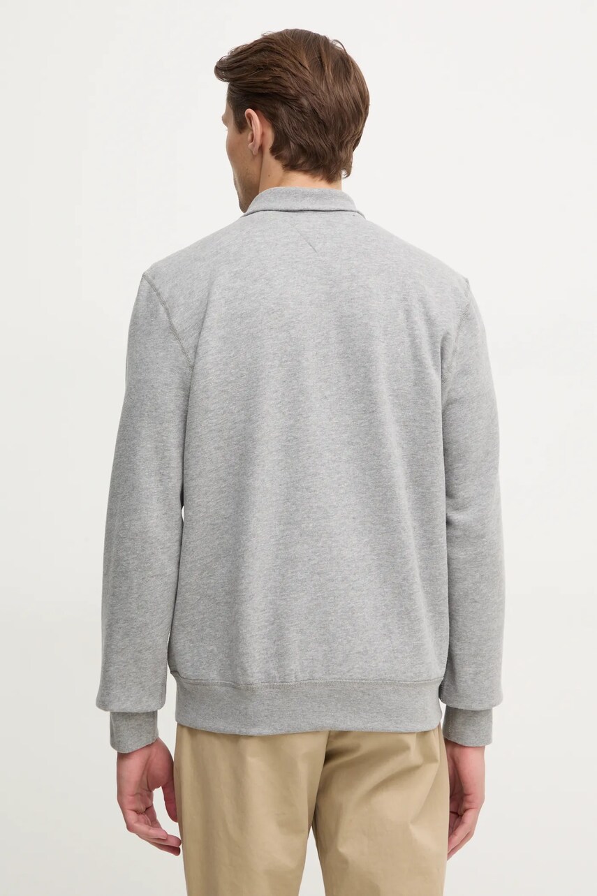 Tommy Hilfiger felső szürke, férfi, sima, MW0MW38083 termék 2. képe