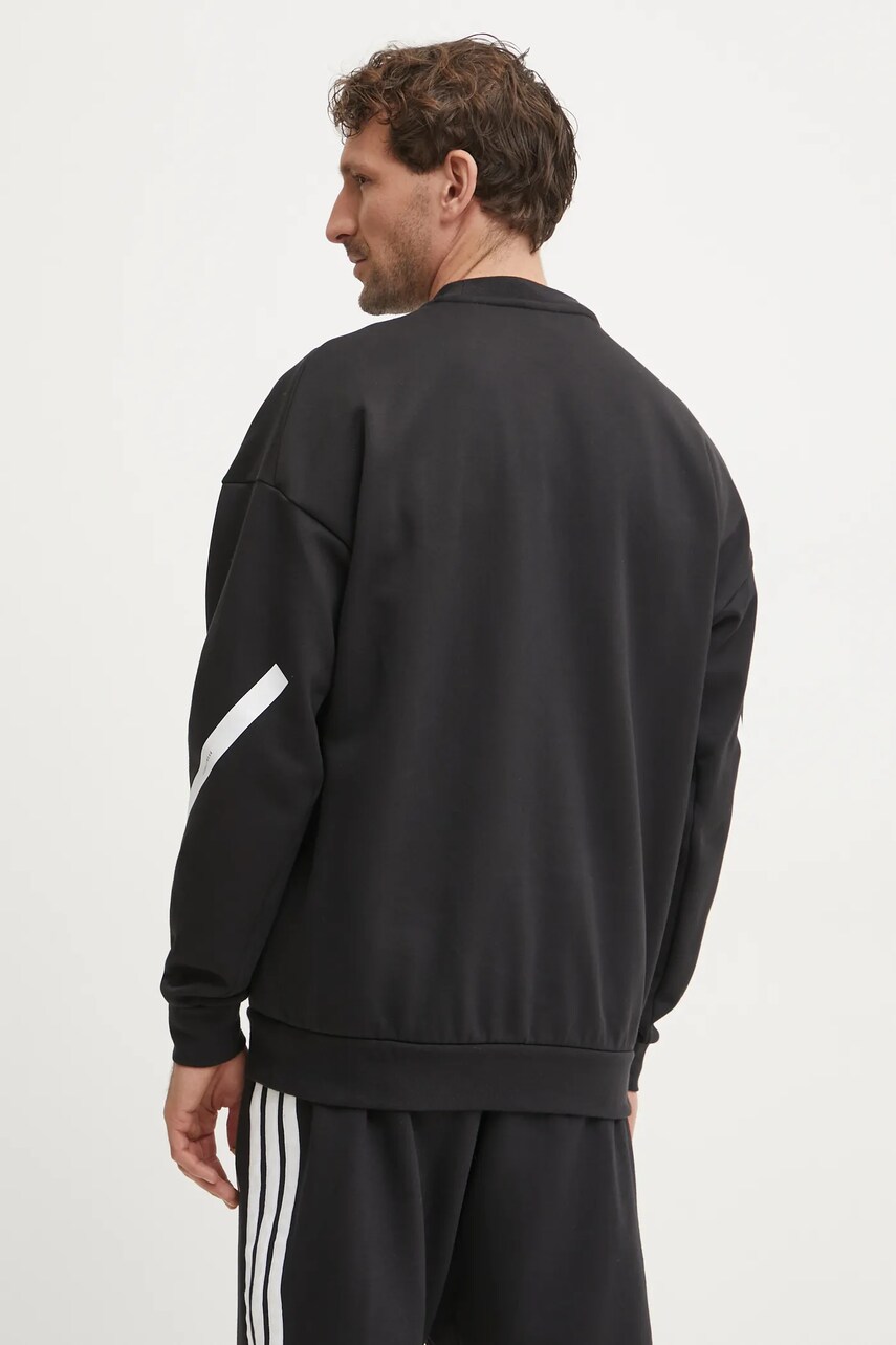 adidas felső Z.N.E. fekete, férfi, nyomott mintás, JD5982 termék 2. képe