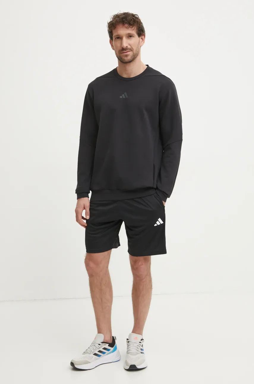 Кофта для тренинга adidas Performance Designed for Training цвет чёрный однотонная JJ4642 Кофта для тренинга adidas Performance Designed for Training цвет чёрный однотонная JJ4642