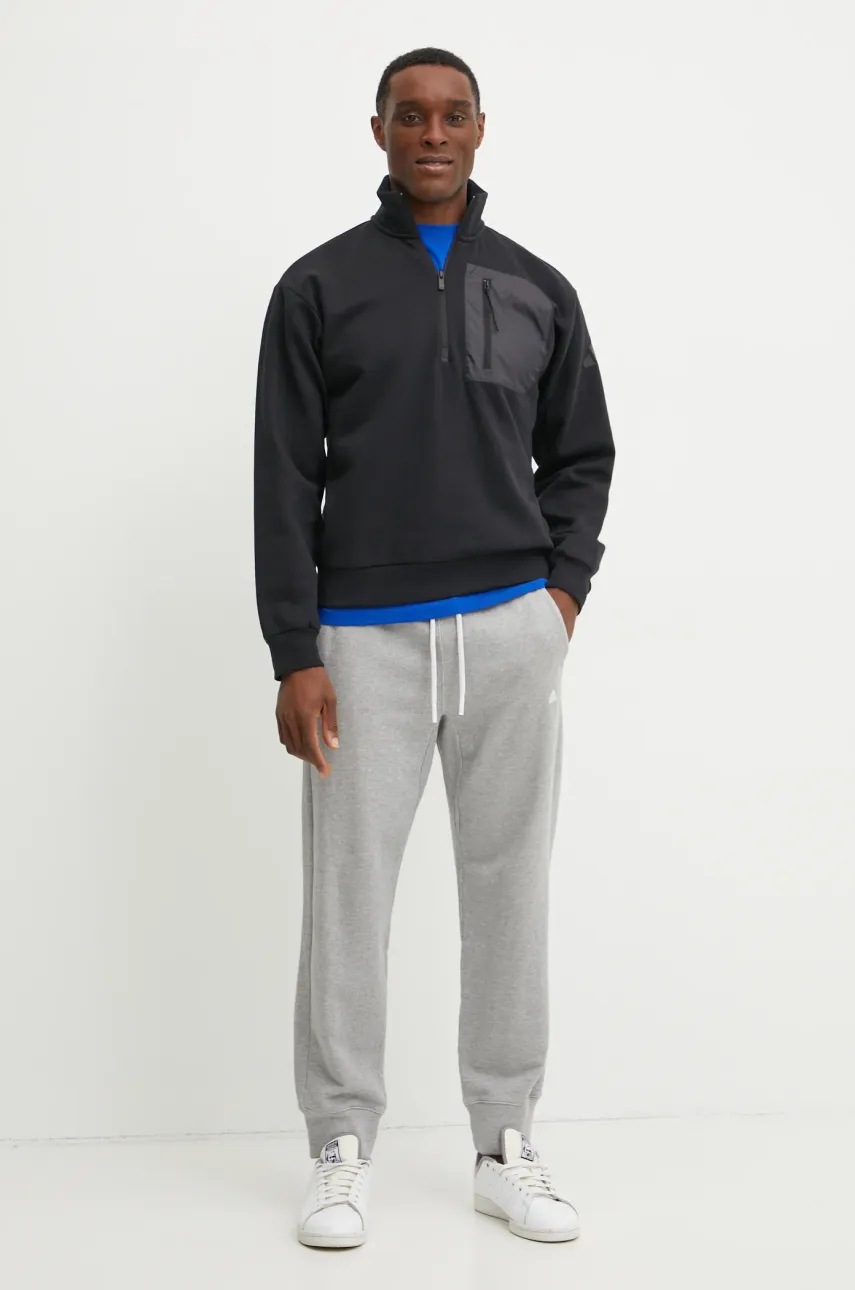 Кофта adidas City Escape мужская цвет чёрный однотонная JF3290 Кофта adidas City Escape мужская цвет чёрный однотонная JF3290
