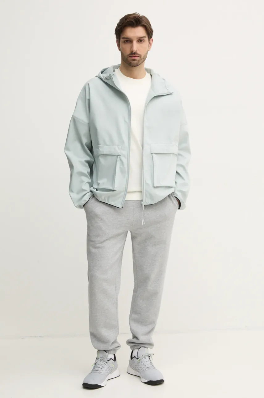 Куртка adidas City Escape мужская цвет зелёный переходная oversize JF3302 Куртка adidas City Escape мужская цвет зелёный переходная oversize JF3302