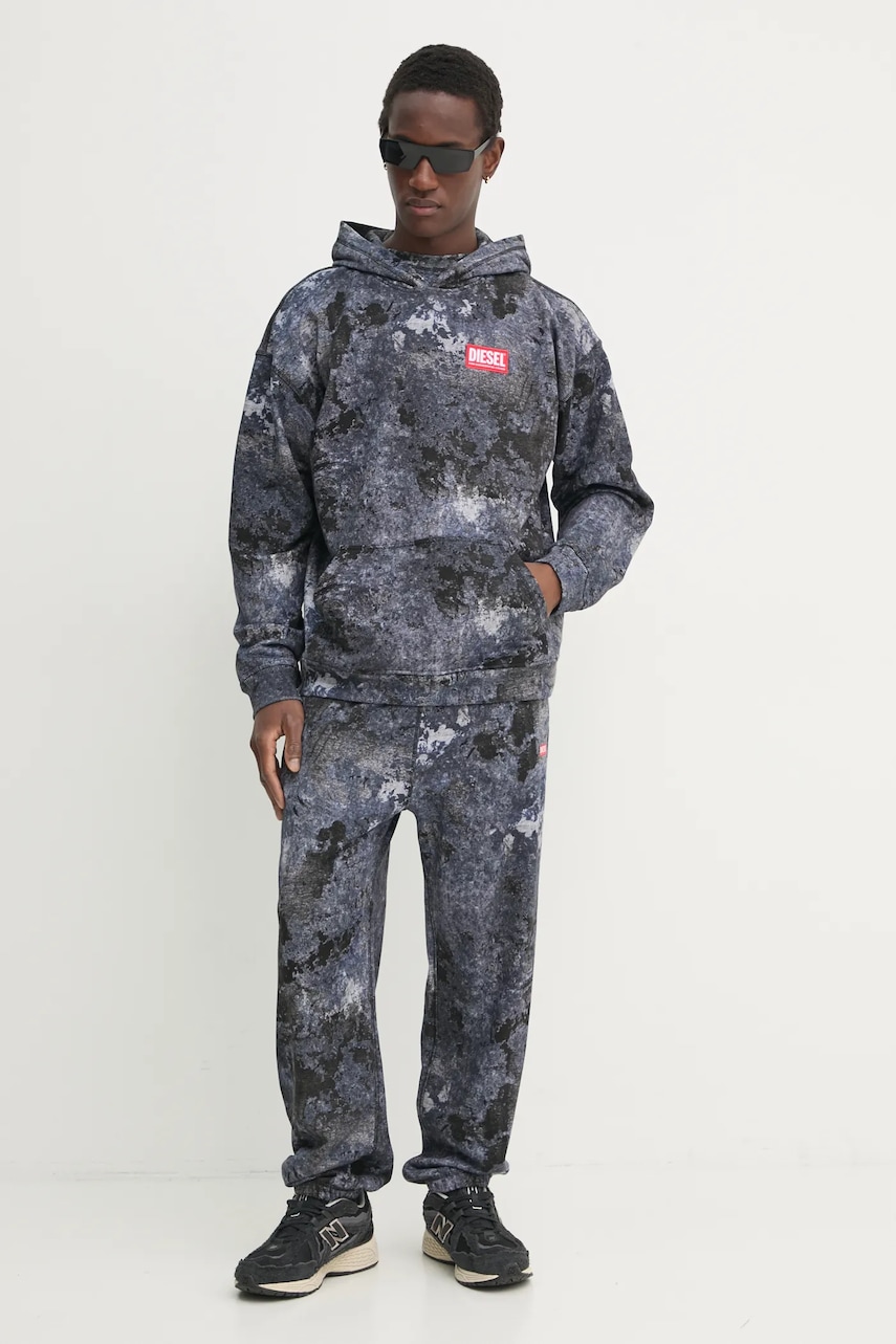 Bavlněná mikina Diesel S-BOXT-HOOD-R8 SWEAT-SHIRT