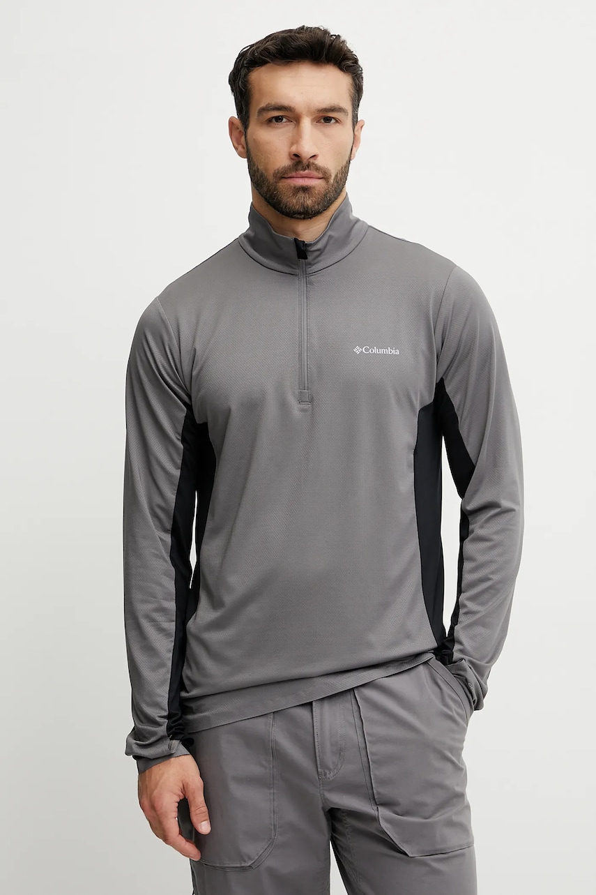 Columbia hanorac Three Pitch culoarea gri, uni, 2118672