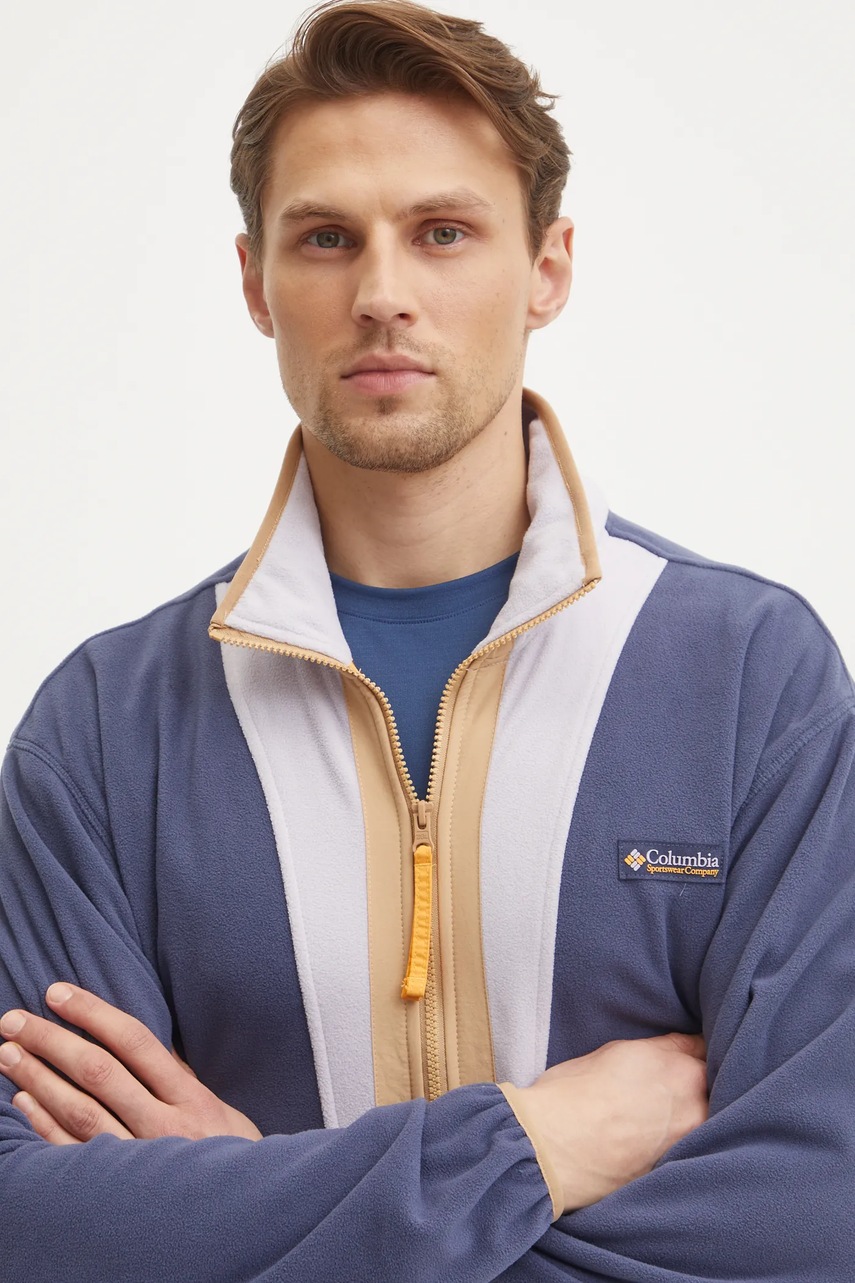 Αθλητική μπλούζα Columbia Backbowl II χρώμα: μοβ, 2126241 φωτογραφία