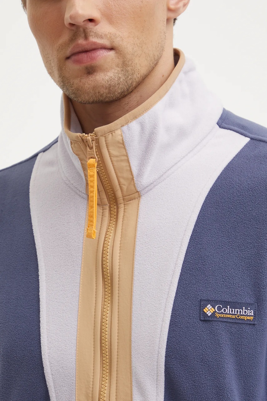 Αθλητική μπλούζα Columbia Backbowl II χρώμα: μοβ, 2126241 φωτογραφία