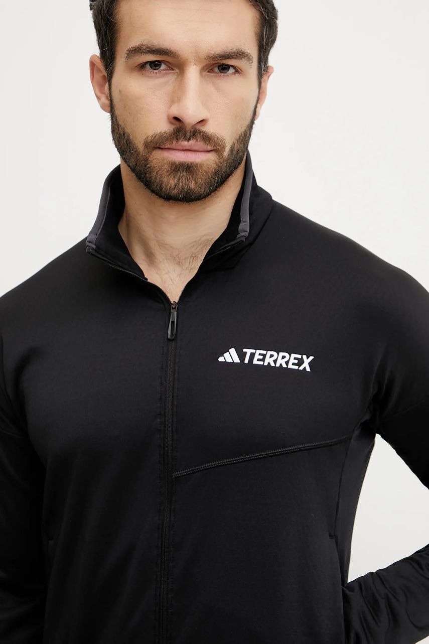 Αθλητική μπλούζα adidas TERREX Xperior χρώμα: μαύρο, JE1352 φωτογραφία