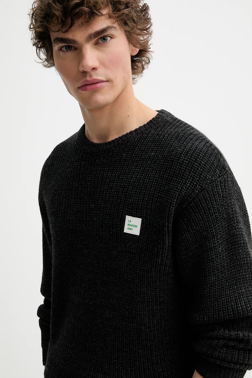 Svetr z vlněné směsi American Vintage (obrázek 4)