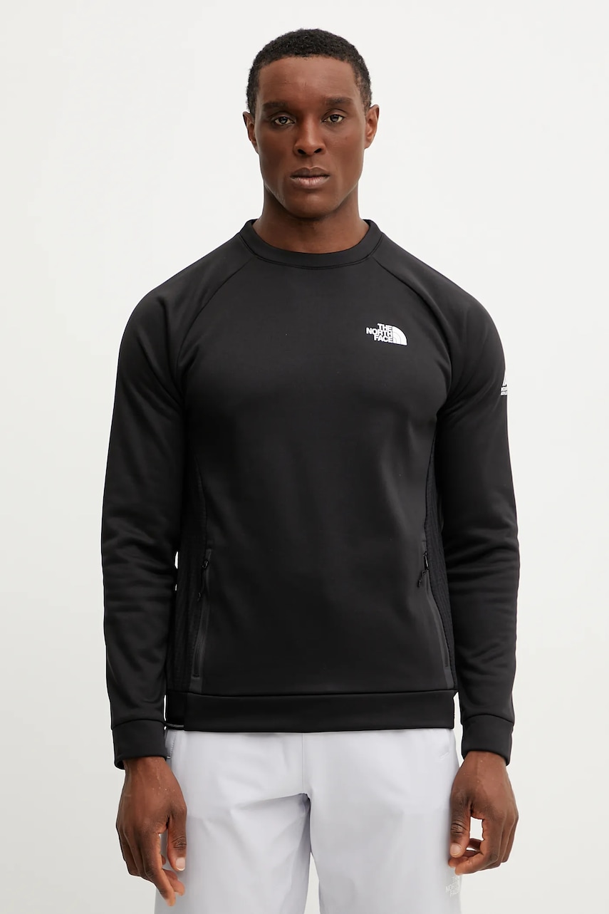 The North Face hanorac Mountain Athletics culoarea negru, uni, NF0A8BFNJK31