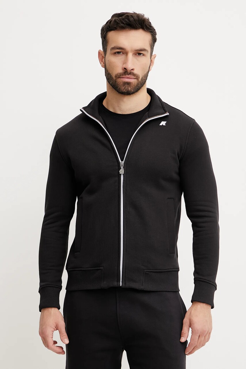 K-Way bluza barbati, culoarea negru, neted, K31366W