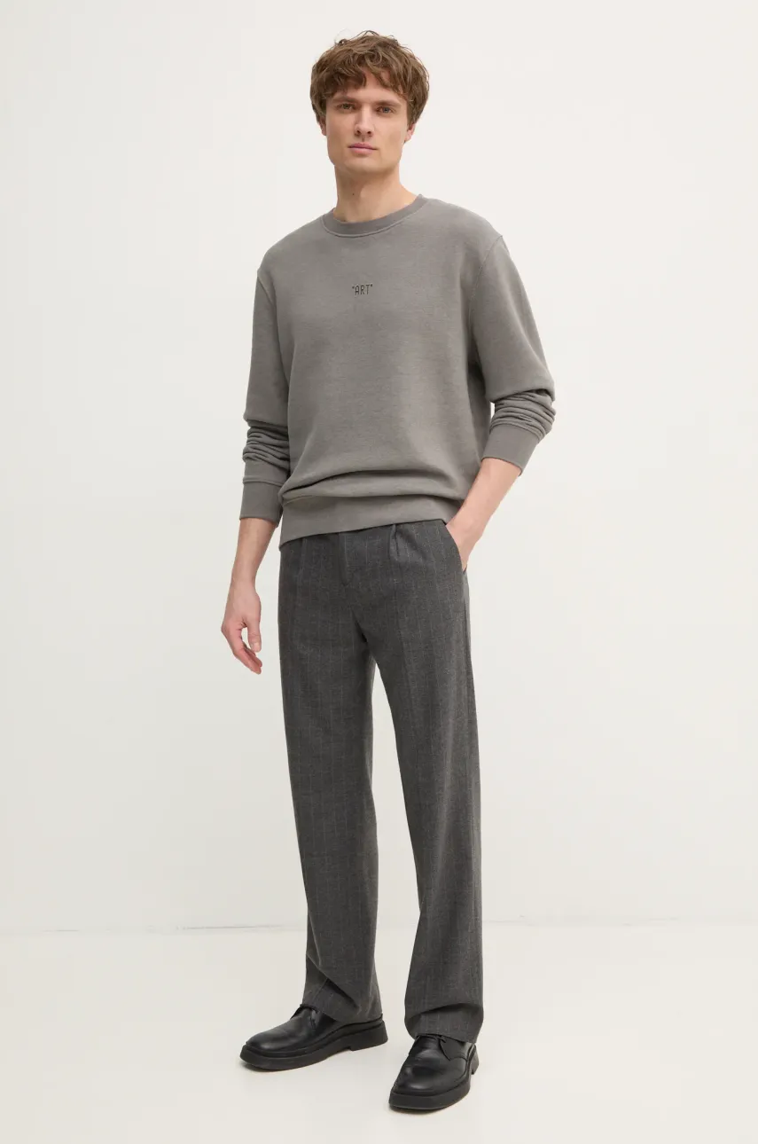 Кофта ZADIG&VOLTAIRE мужская цвет серый с принтом JMSS00251 Кофта ZADIG&VOLTAIRE мужская цвет серый с принтом JMSS00251