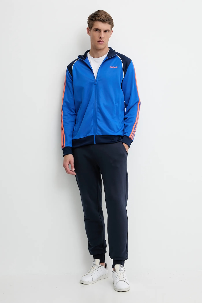 Кофта adidas Originals цвет фиолетовый узор JC8387 Кофта adidas Originals цвет фиолетовый узор JC8387