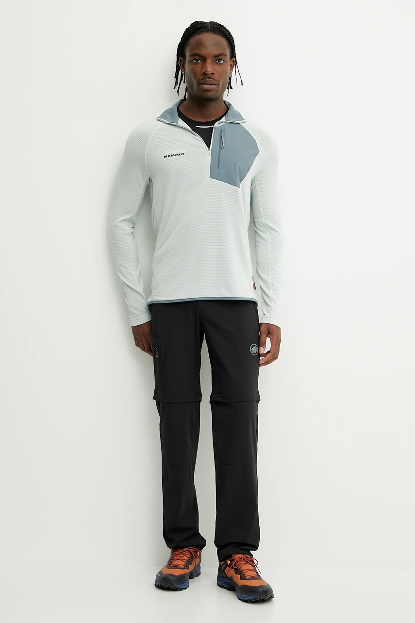 Спортивная кофта Mammut Aenergy Light цвет зелёный узор 1014-05521