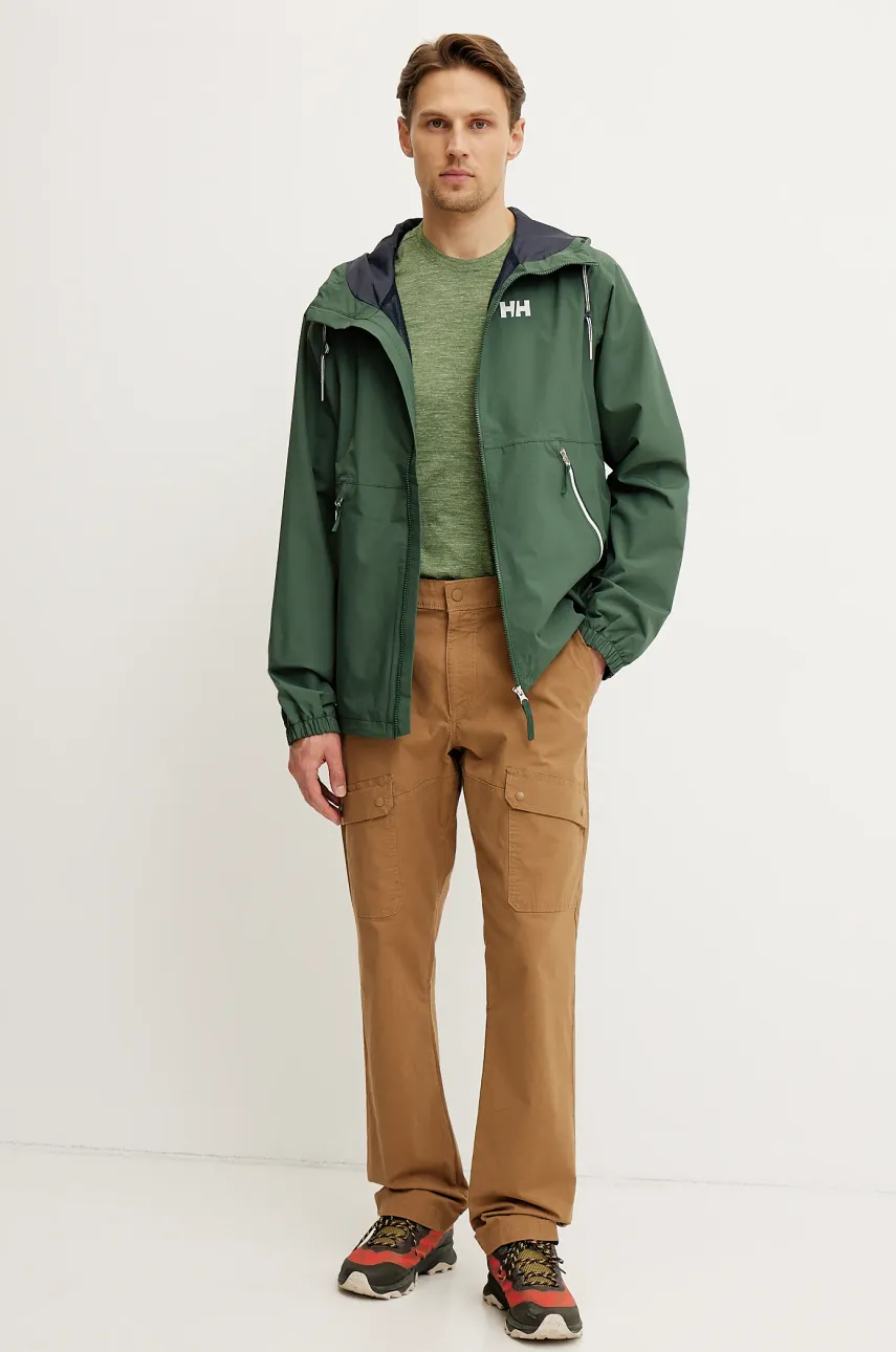 Дождевик Helly Hansen Sandoy мужская цвет зелёный 54320 Дождевик Helly Hansen Sandoy мужская цвет зелёный 54320
