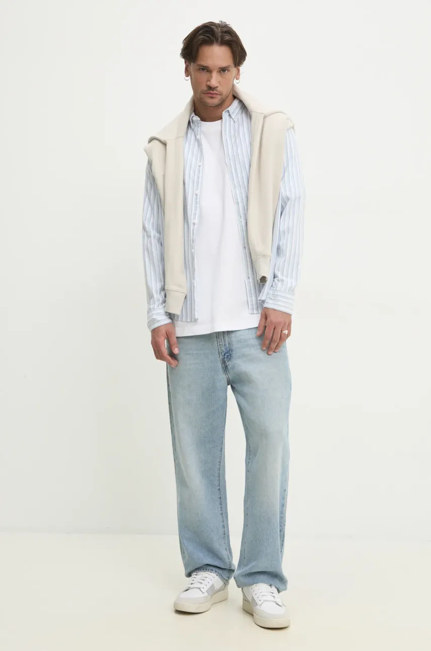 Кофта Superdry мужская цвет бежевый однотонная M2013751A-1LC Кофта Superdry мужская цвет бежевый однотонная M2013751A-1LC