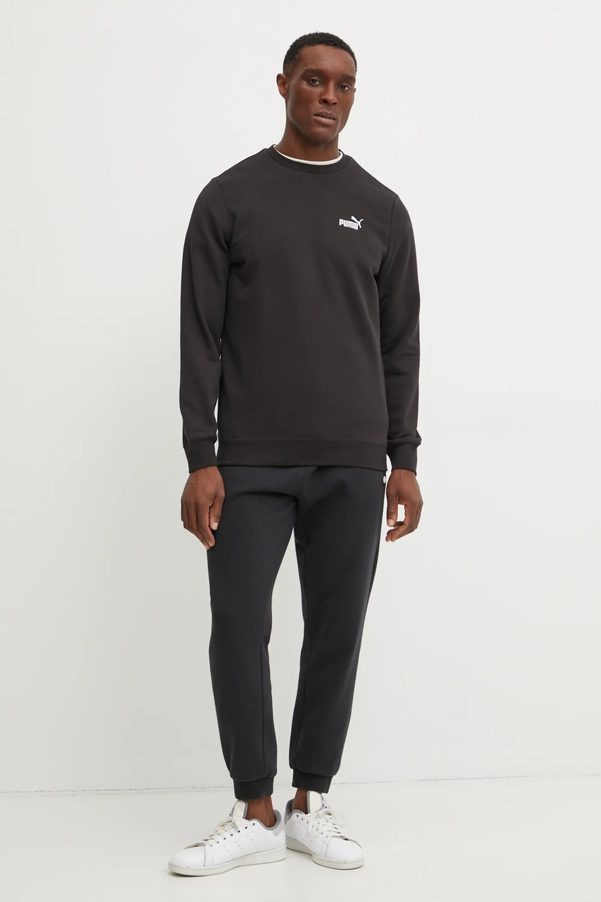 Кофта Puma мужская цвет чёрный однотонная 682564 Кофта Puma мужская цвет чёрный однотонная 682564