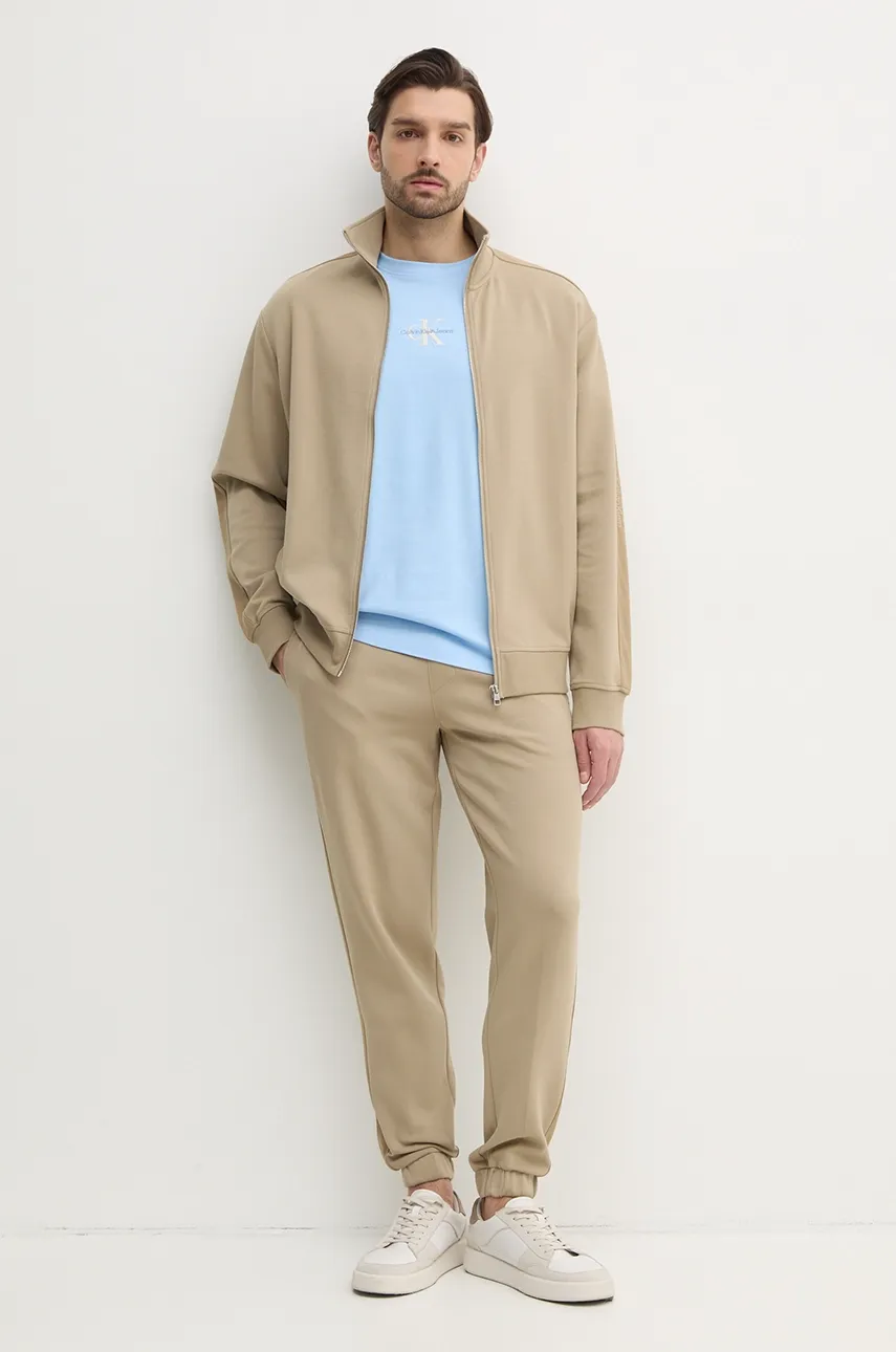 Кофта Calvin Klein Jeans мужская однотонная J30J327244 Кофта Calvin Klein Jeans мужская однотонная J30J327244