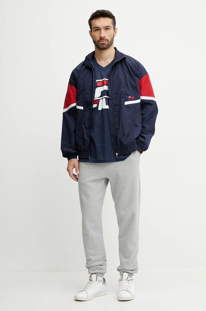 Куртка Fila Lochristi цвет синий переходная FAM0917 Куртка Fila Lochristi цвет синий переходная FAM0917