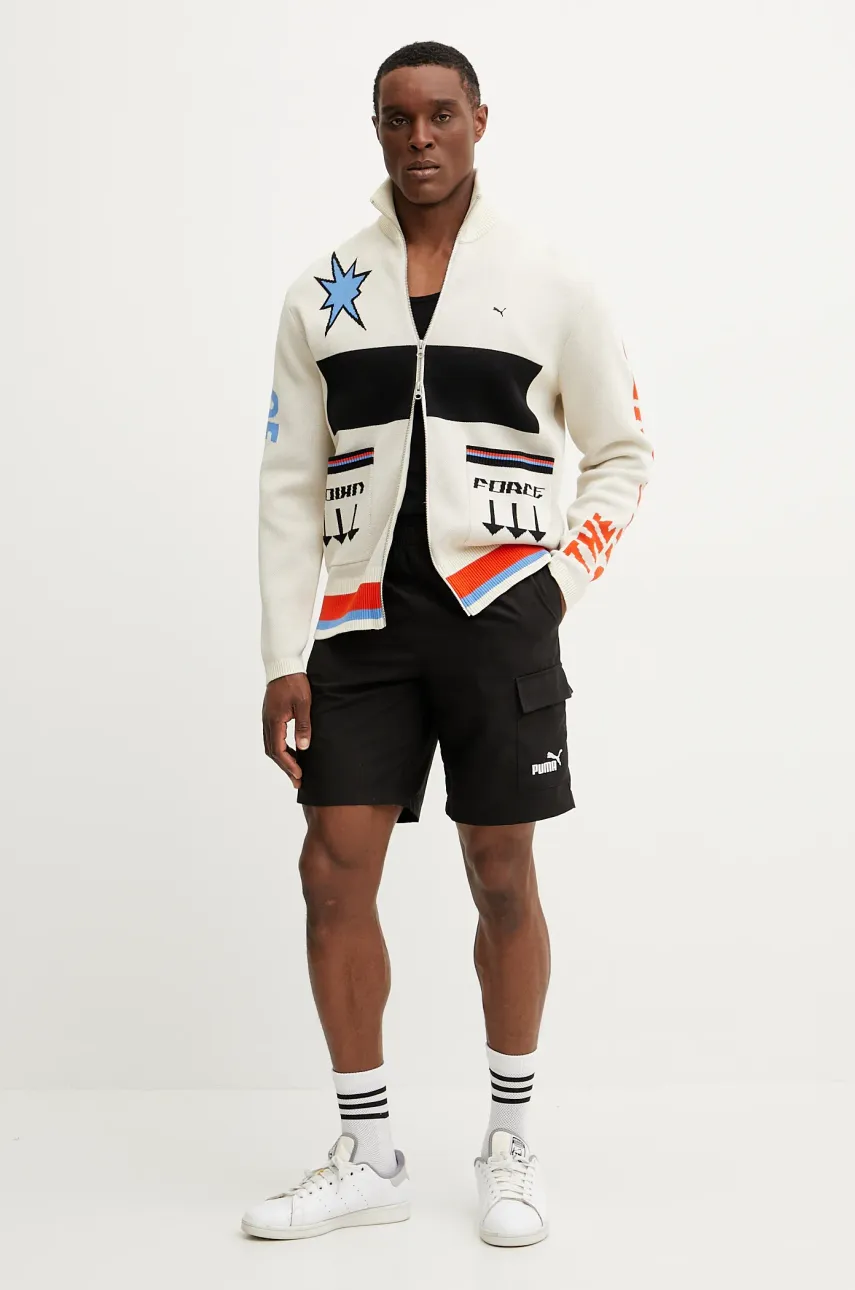 Джемпер Puma мужской цвет бежевый 629416 Джемпер Puma мужской цвет бежевый 629416