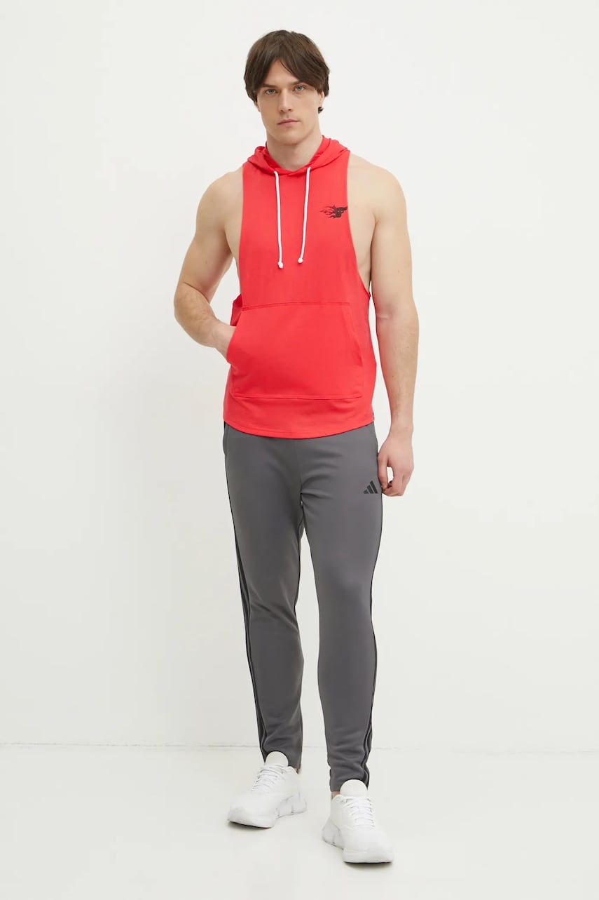 Кофта для тренинга Under Armour Project Rock цвет розовый с капюшоном однотонная 1389947 Кофта для тренинга Under Armour Project Rock цвет розовый с капюшоном однотонная 1389947