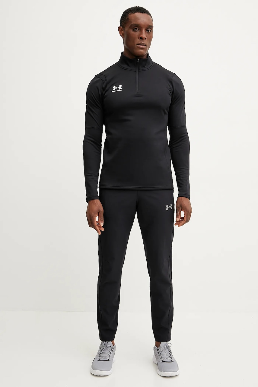 Кофта для тренинга Under Armour Challenger цвет чёрный узор 1379588 Кофта для тренинга Under Armour Challenger цвет чёрный узор 1379588