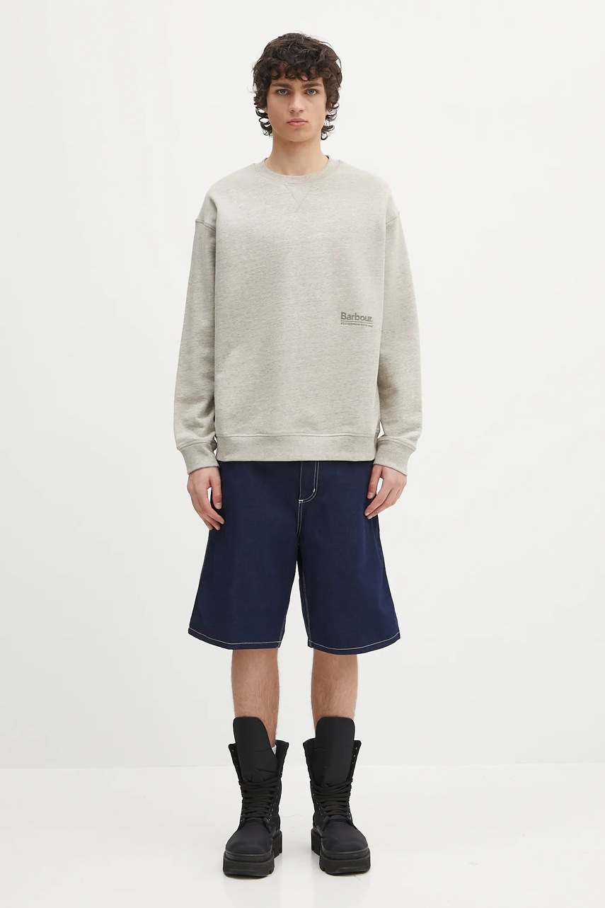 Mikina Barbour Barbour Calton OS Fit Crew Sweatshirt (obrázek 5)