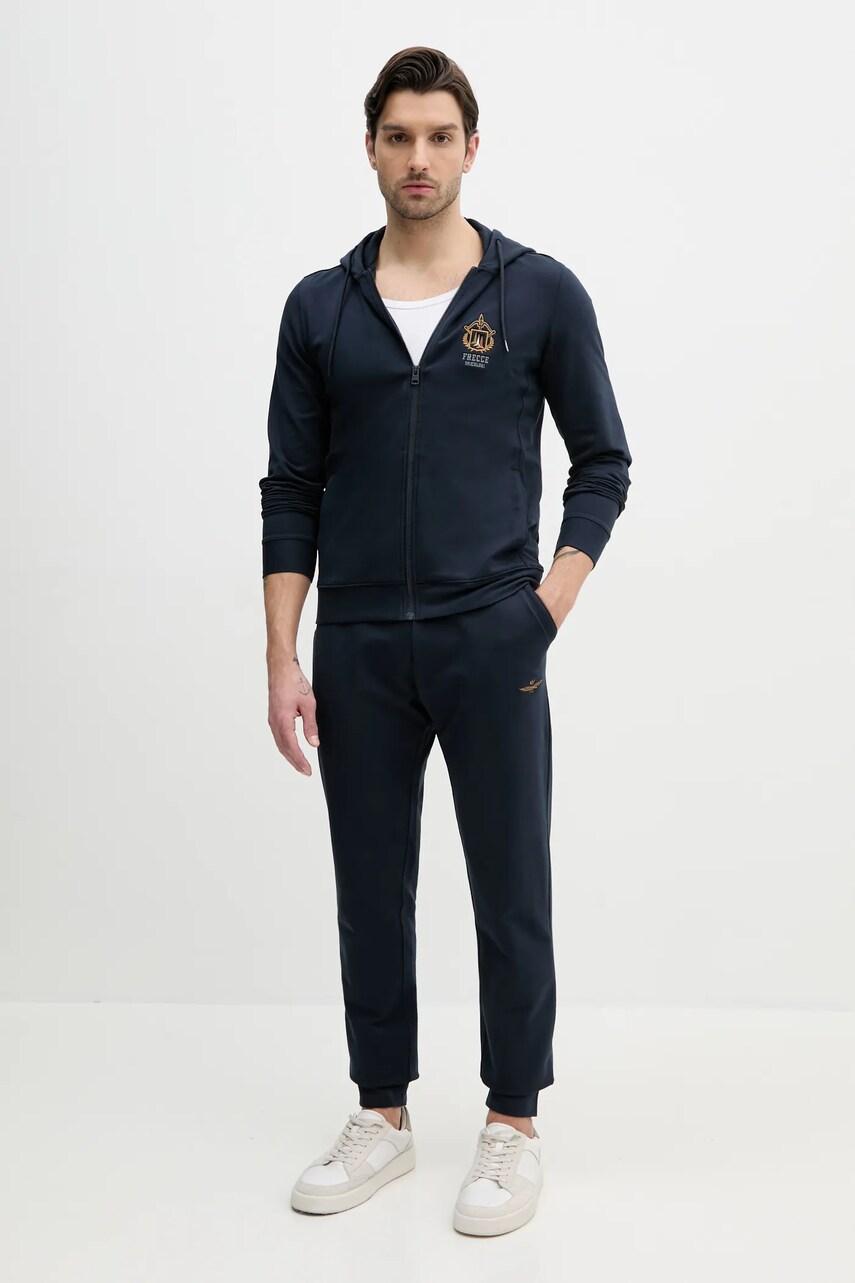 Aeronautica Militare trening barbati, culoarea albastru marin, TF086F459