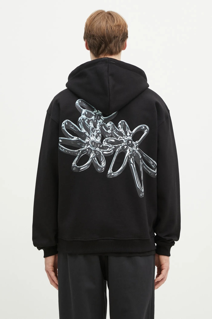 Filling Pieces bluza bawełniana Chrome Flower