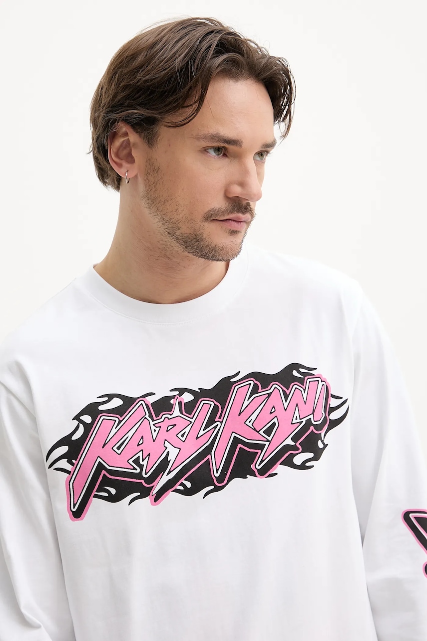 Karl Kani Бавовняний лонгслів Karl Kani