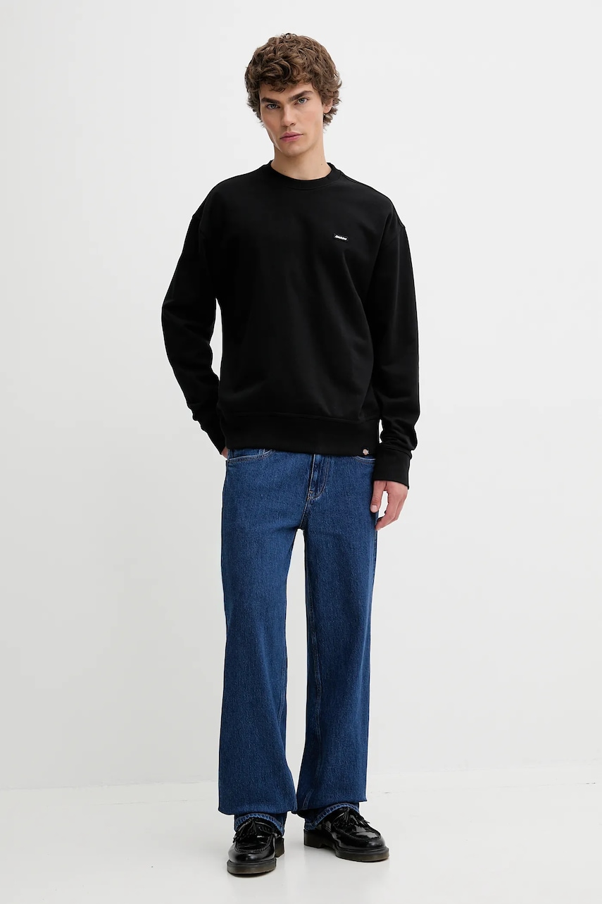 Кофта Dickies Clancy Heavyweight Sweatshirt Black мужская цвет чёрный однотонная DK0A87CKBLK1 Кофта Dickies Clancy Heavyweight Sweatshirt Black мужская цвет чёрный однотонная DK0A87CKBLK1