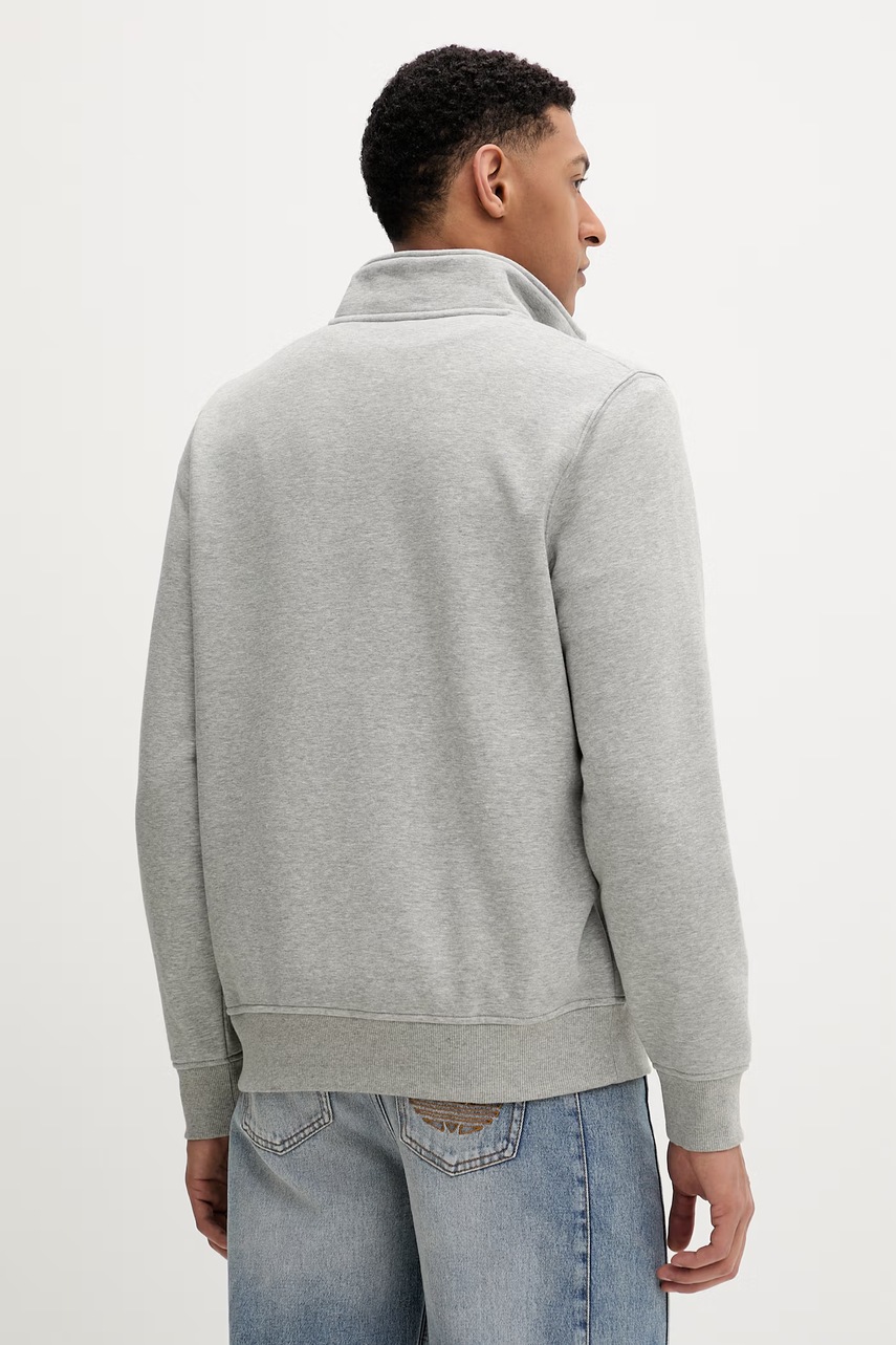 Mikina Dickies Oakport Quarter Zip Heather Grey (obrázek 3)