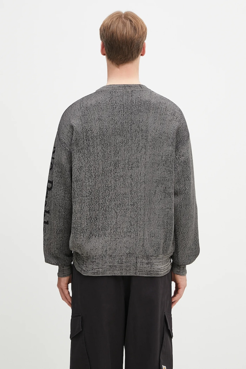 Sveter No Problemo Alien-O Glitch Knit Crew Neck