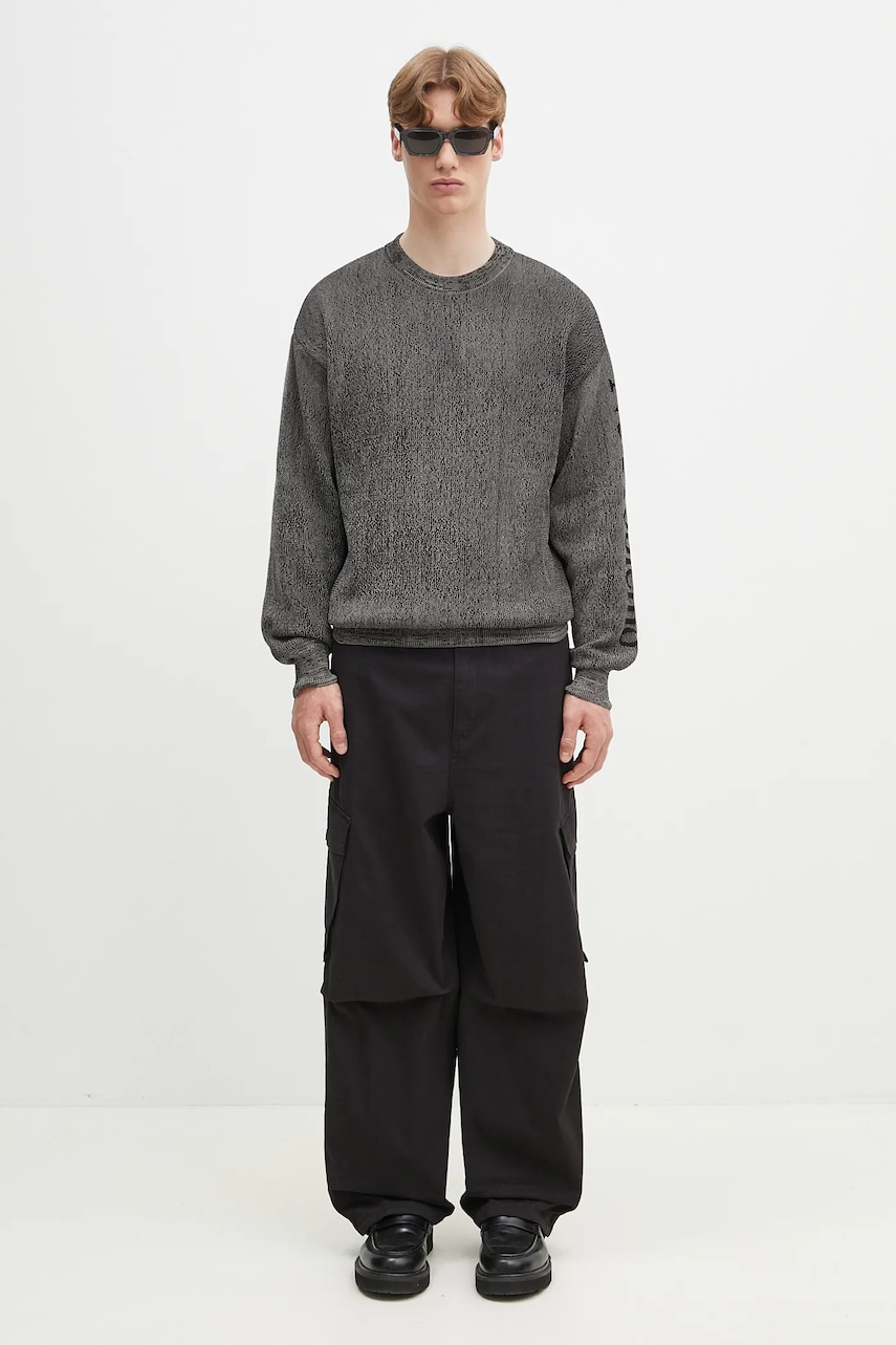 Sveter No Problemo Alien-O Glitch Knit Crew Neck