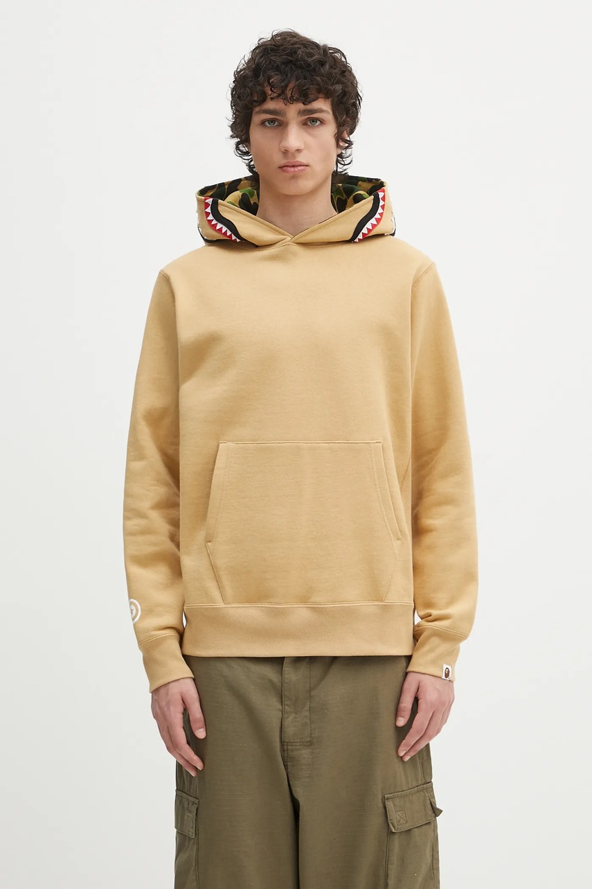 A Bathing Ape bluza bawełniana Abc Camo Shark Pullover
