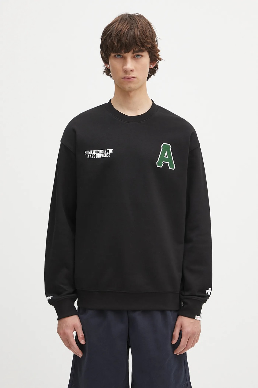 AAPE bluza Basic Crew Neck
